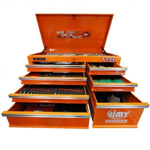 INTRODUCTORY 7 DRAWER GTS TOOL KIT 42” WIDE (SUNKISS ORANGE)